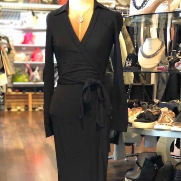 NWT Diane Von Furstenberg Wrap Dress Sz 0 - Picture 1 of 3